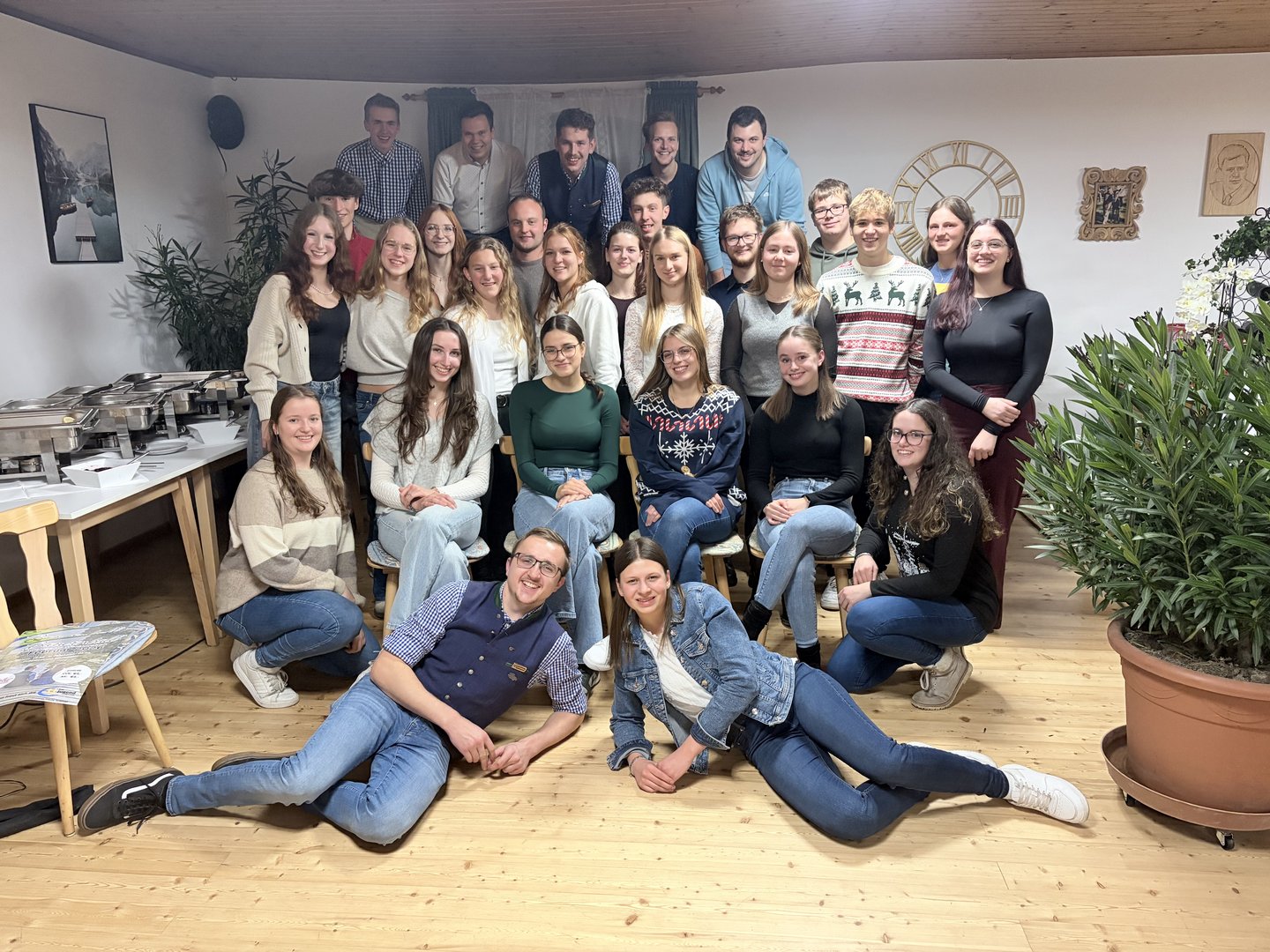 Gruppenfoto-Weihnachtsfeier 2025