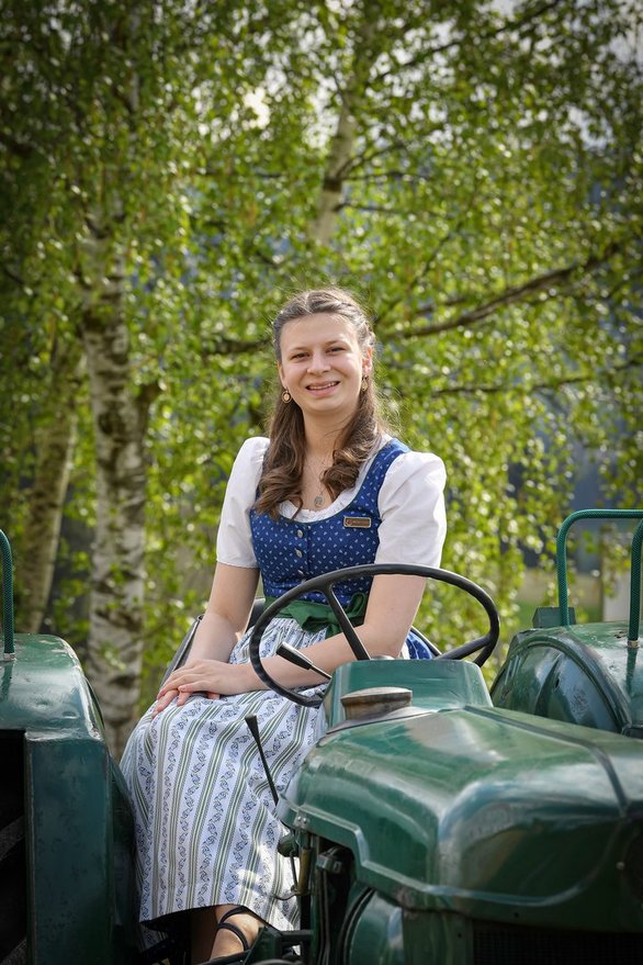 Zu sehen ist die Leiterin Magdalena Steinberger